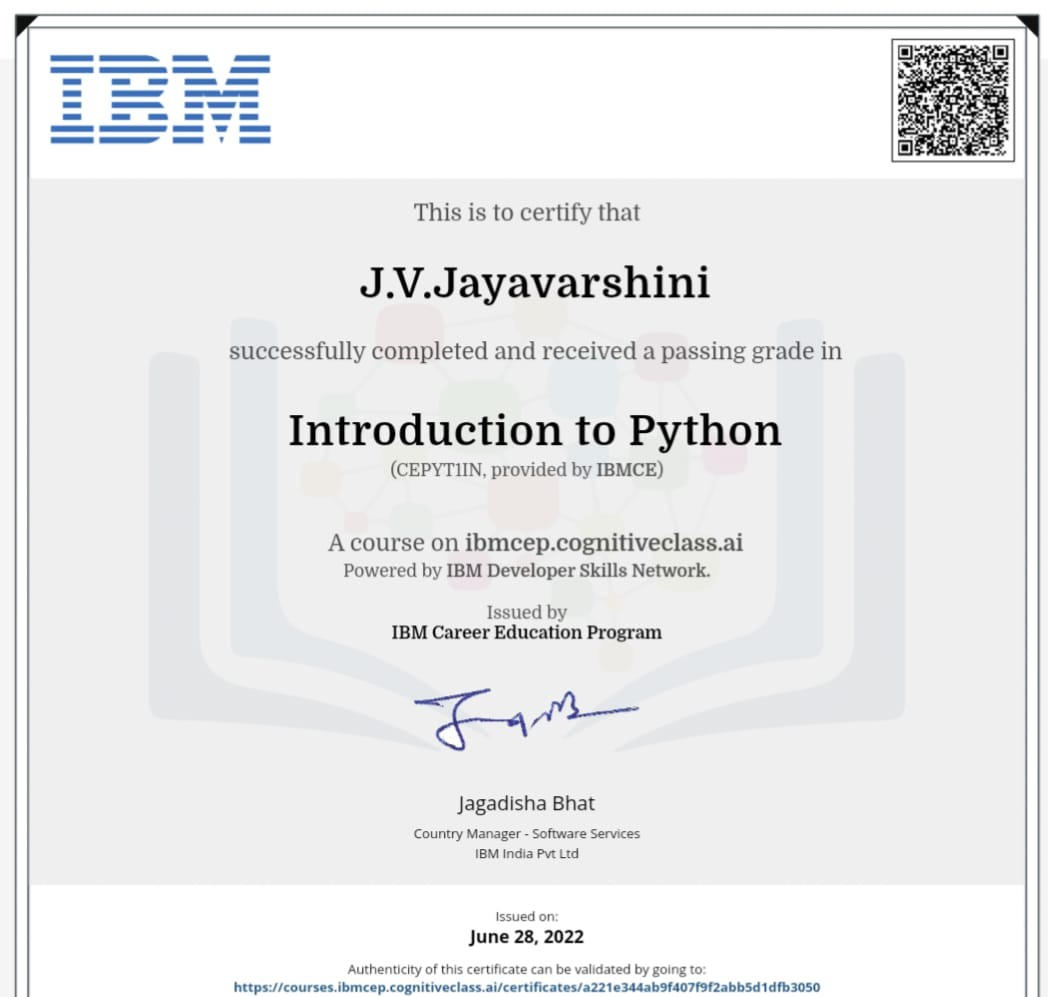 IBM Python